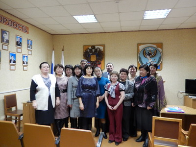 На встрече с учителями Шебалинского района