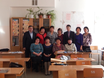 На встрече с учителями Онгудайского района
